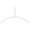 Ekena Millwork Archdale Architectural Grade PVC Gable Bracket, 84"W x 45 1/2"H x 2"D x 4"F, 13/12 Pitch GBP084X46X0204ARC00 - alternate 5